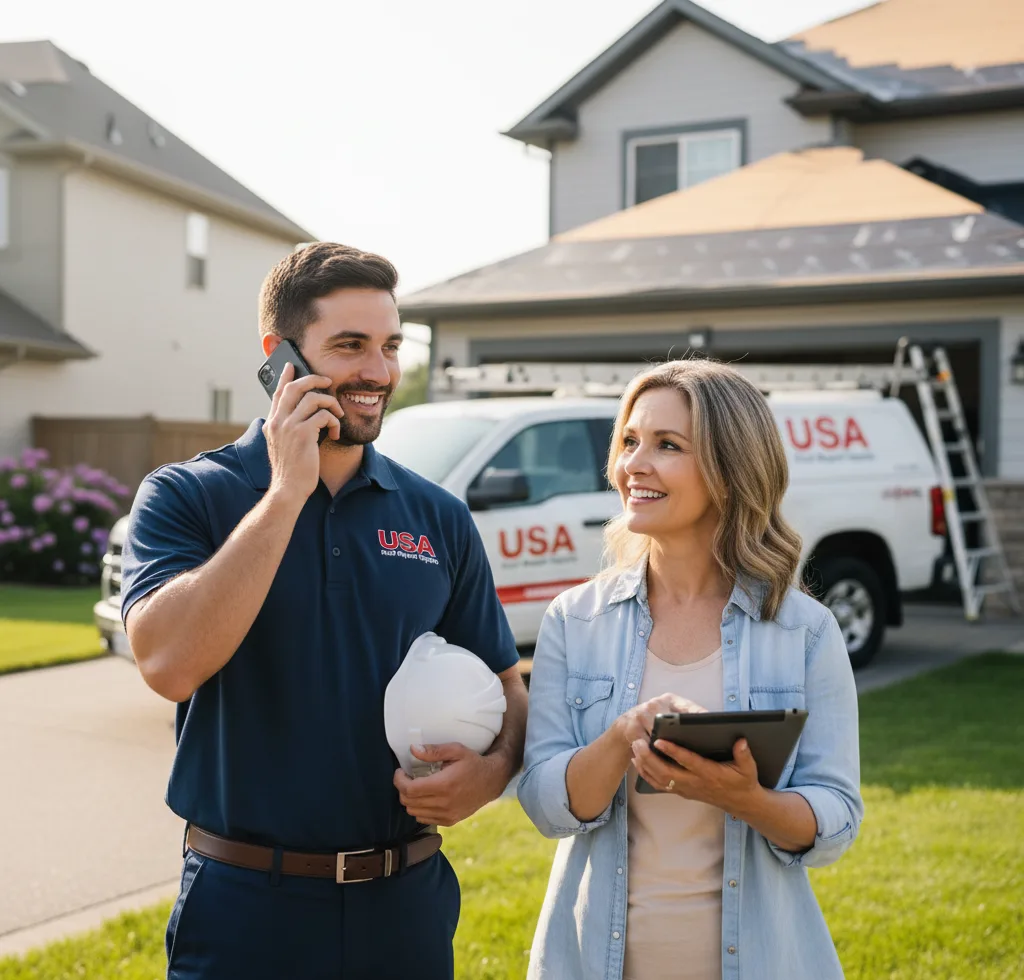 USA Roof Repair Experts customer support in Sonora